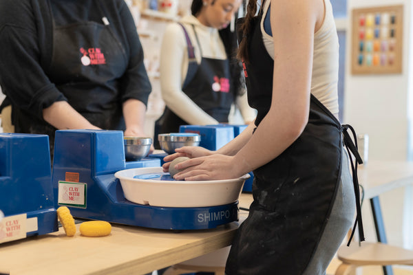 Table Wheel Ft. Holiday Mug Making at Richmond