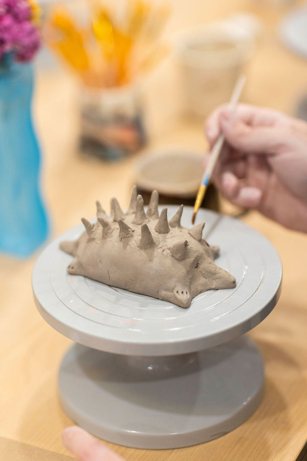 Handbuilding and Pottery Painting Class at Dundas