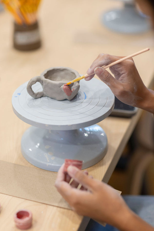 Handbuilding and Pottery Painting Class at Dundas