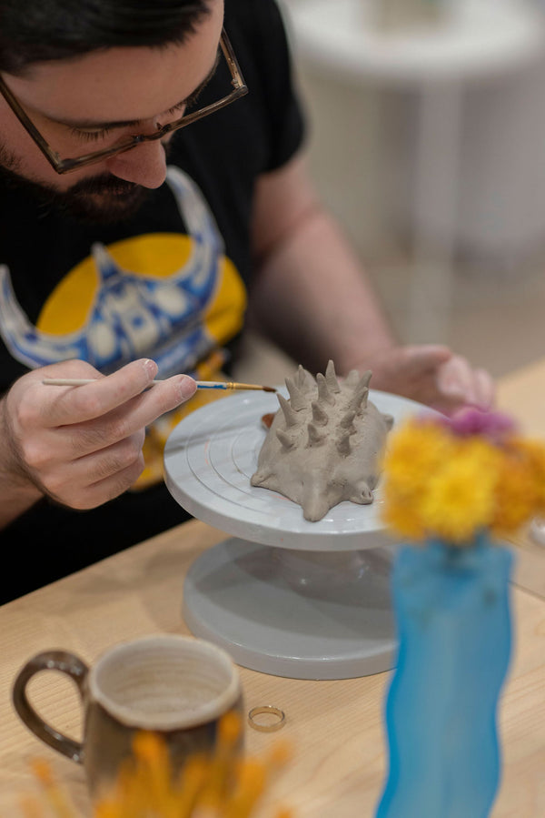 Handbuilding and Pottery Painting Class at Dundas