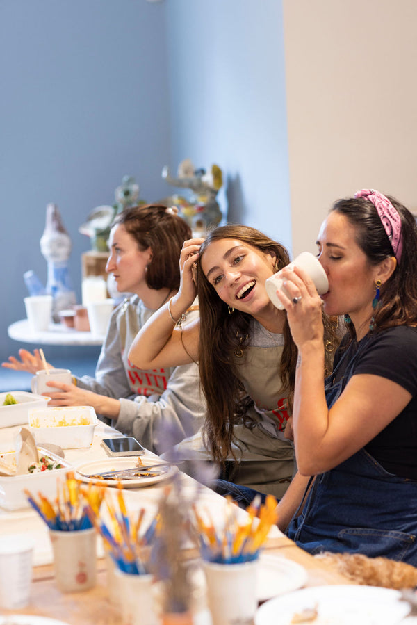 Handbuilding and Pottery Painting Class at Dundas