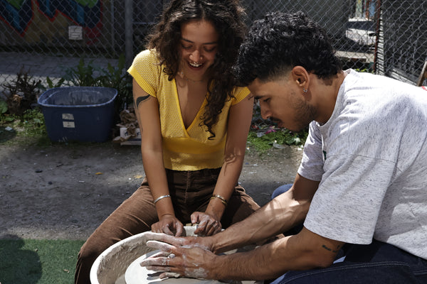 Date Night Pottery Wheel Class at Dundas