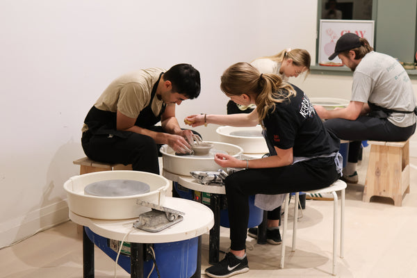 Date Night Pottery Wheel Class at Dundas