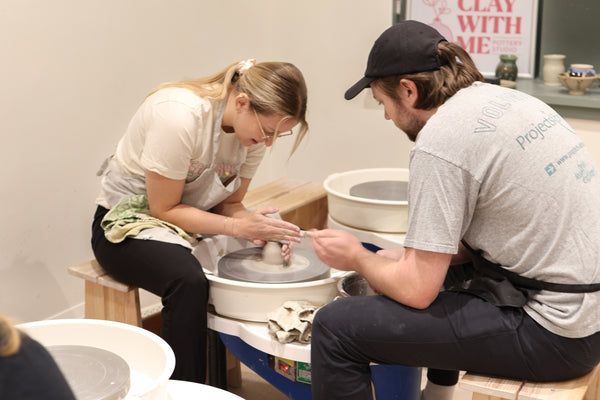 Date Night Pottery Wheel Class at Dundas