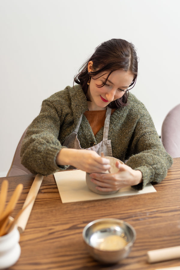 Handbuilding Featuring a Holiday Platter at Dundas