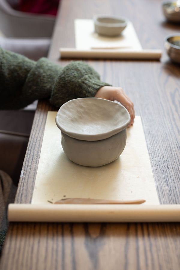 Handbuilding Featuring a Holiday Mug at Dundas