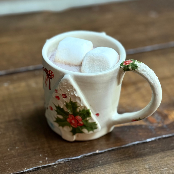 Handbuilding Featuring a Holiday Mug at Dundas