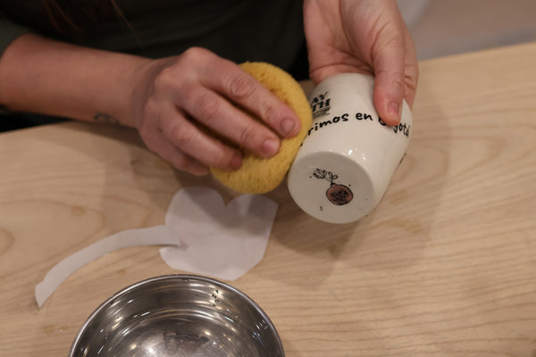 Outdoor Ceramic Photo Transfer Workshop at Richmond