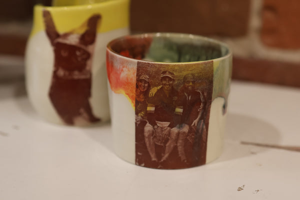 Outdoor Ceramic Photo Transfer Workshop at Richmond