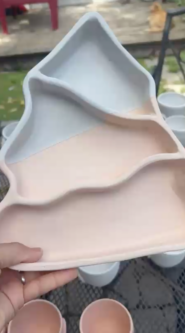 Handbuilding Featuring a Holiday Platter at Dundas