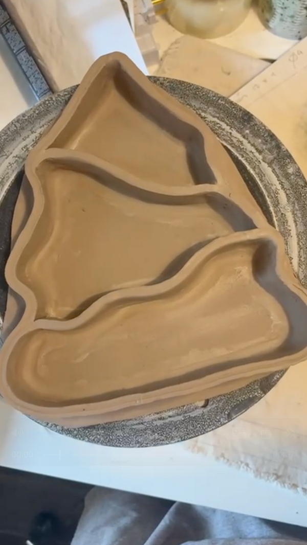 Handbuilding Featuring a Holiday Platter at Dundas