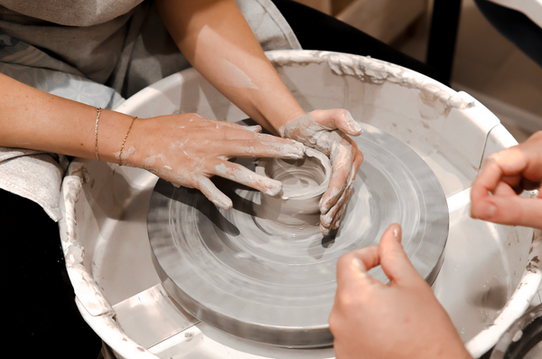 Spinning with Strangers Pottery Wheel Class at Dundas