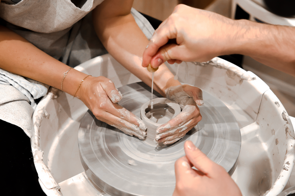Spinning with Strangers Pottery Wheel Class at Dundas