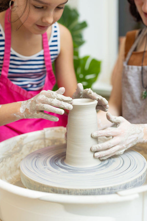 Intro Pottery Wheel Class - 1.5 hours Age 12+