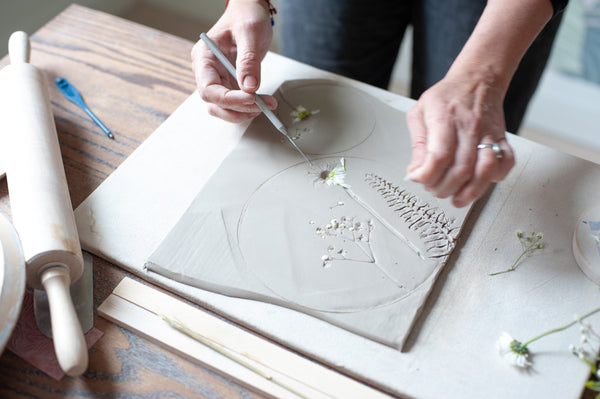 Handbuilding and Pottery Painting Class at Dundas