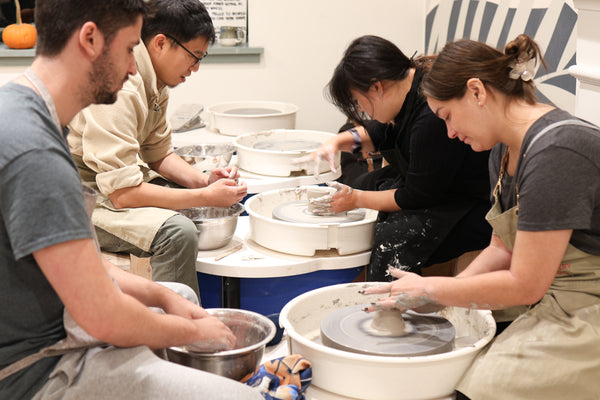 Date Night Pottery Wheel Class at Dundas