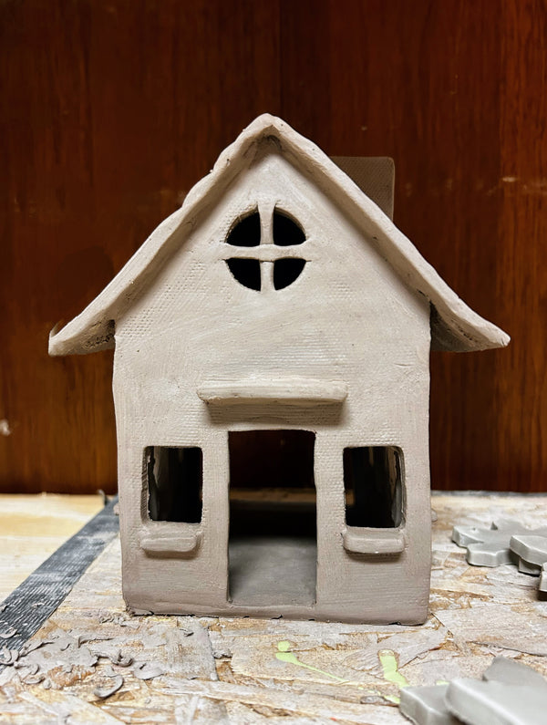 Ceramic Gingerbread House Handbuilding Class