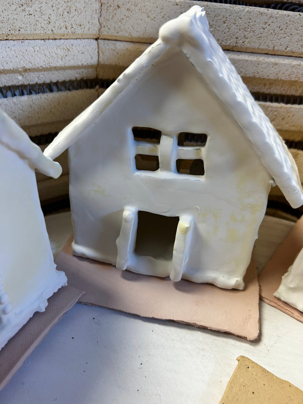 Ceramic Gingerbread House Handbuilding Class