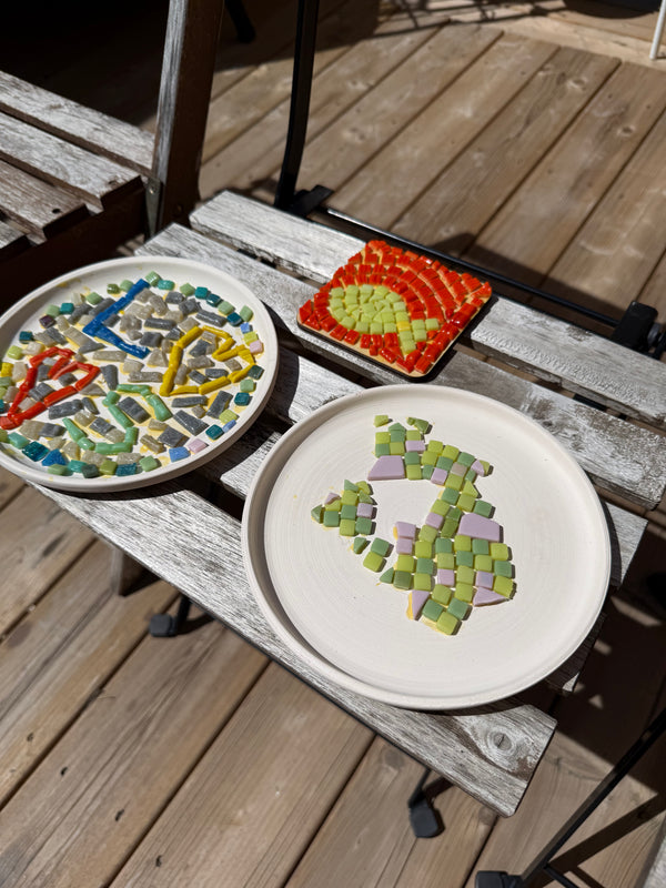 Outdoor Mosaic Workshop at Richmond