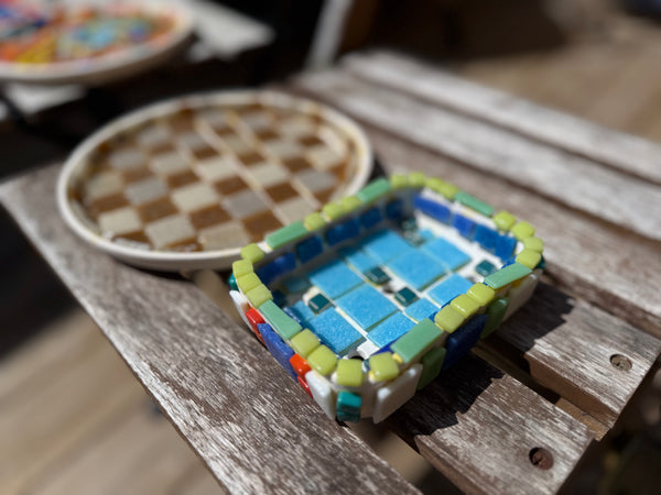 Outdoor Mosaic Workshop at Richmond