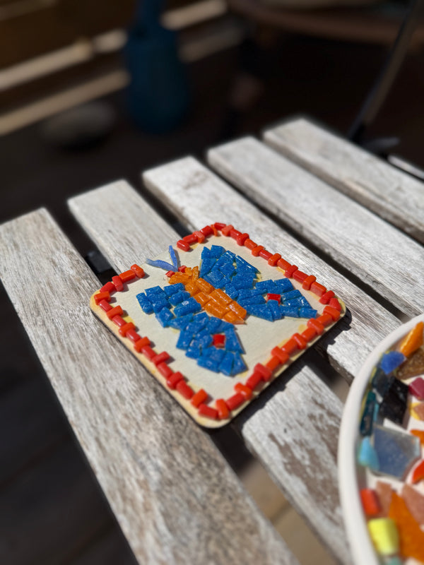 Outdoor Mosaic Workshop at Richmond