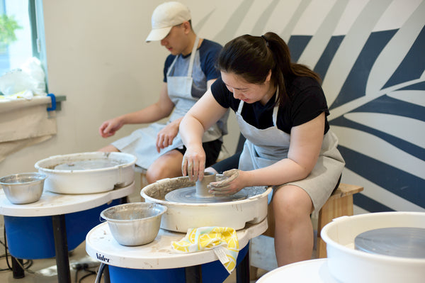 Intro Pottery Wheel Class - 2 hours All Ages