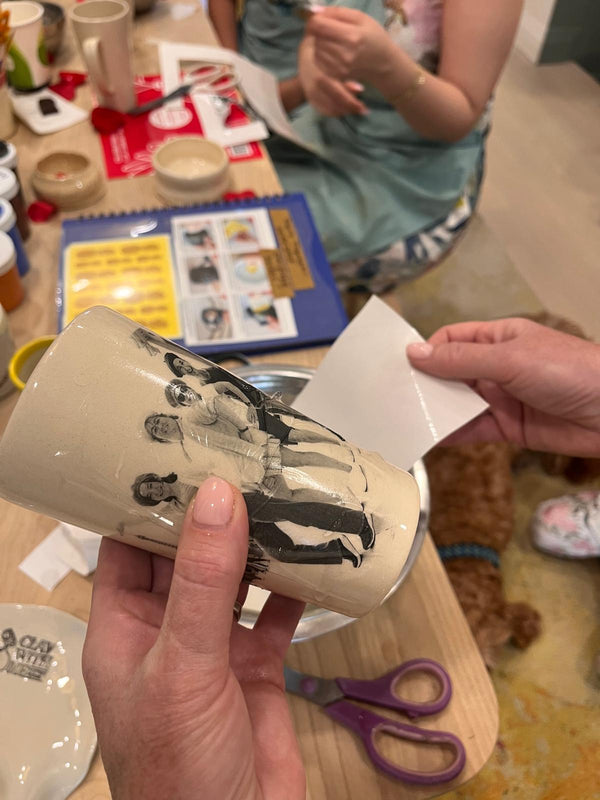 Photo Transfer Mug Workshop at Richmond