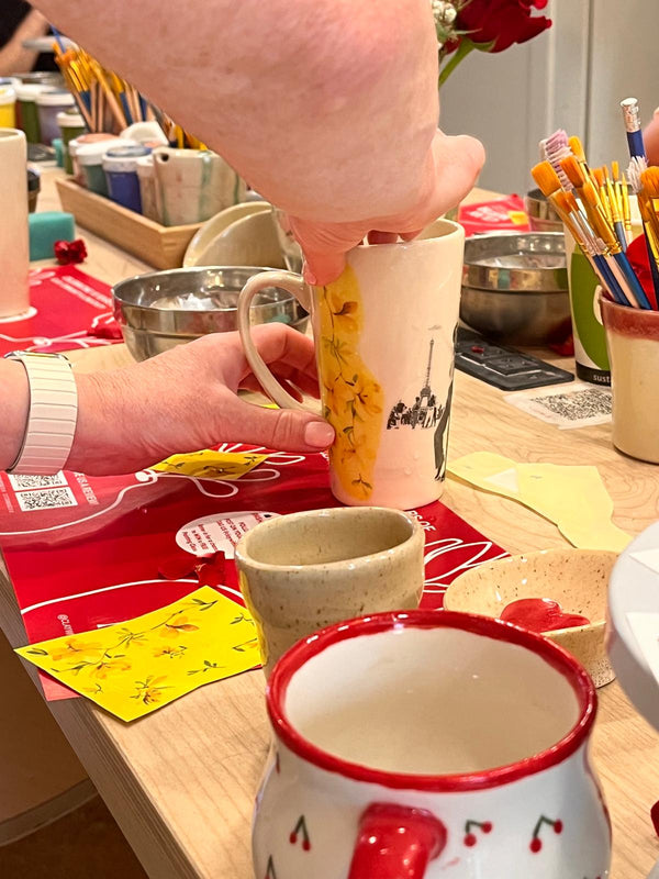 Photo Transfer Mug Workshop at Richmond