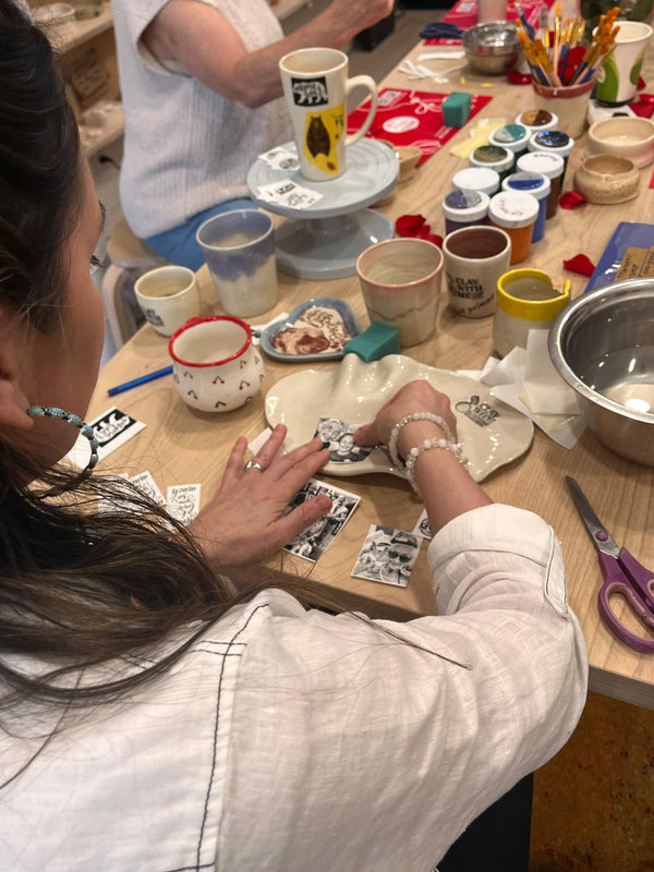 Photo Transfer Mug Workshop at Richmond