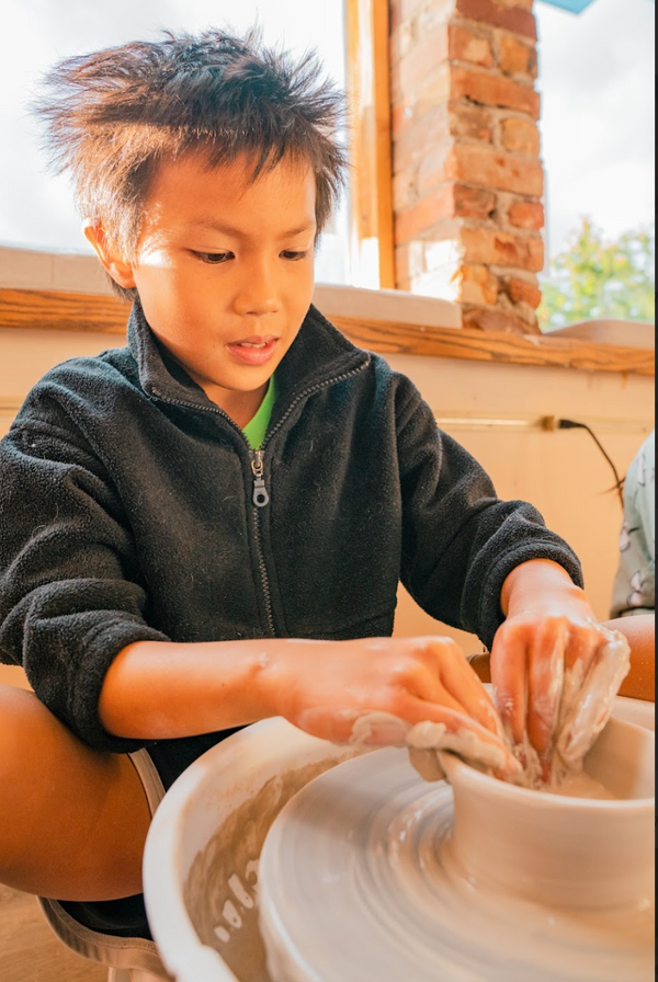 PA day Pottery Wheel Class - Ages 6+