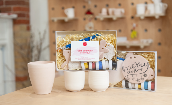 Paint Your Own Pottery DIY Take-Home Kit