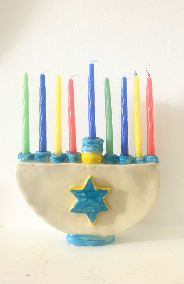 Hanukkah Menorah Hand Building Workshop