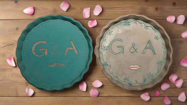 Valentine’s Day Special: Handbuild matching mugs, plates or bowls - (Adults Only) 2 person package SOLD OUT