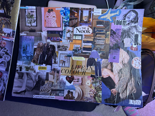 Vision Board Mosaic: Wine & Cheese Night at Richmond