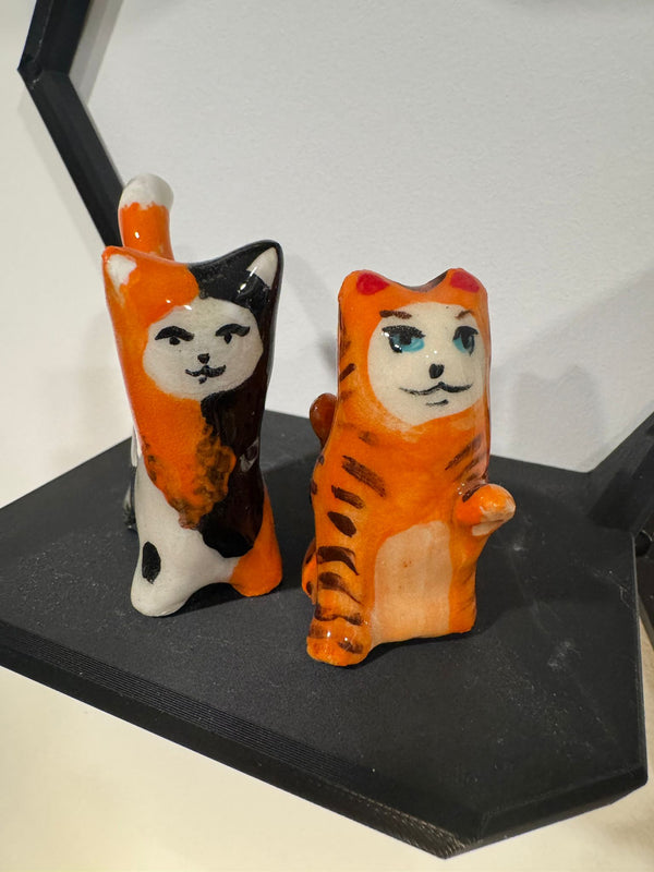 Valentines Day Cats Handbuilding Class at Richmond